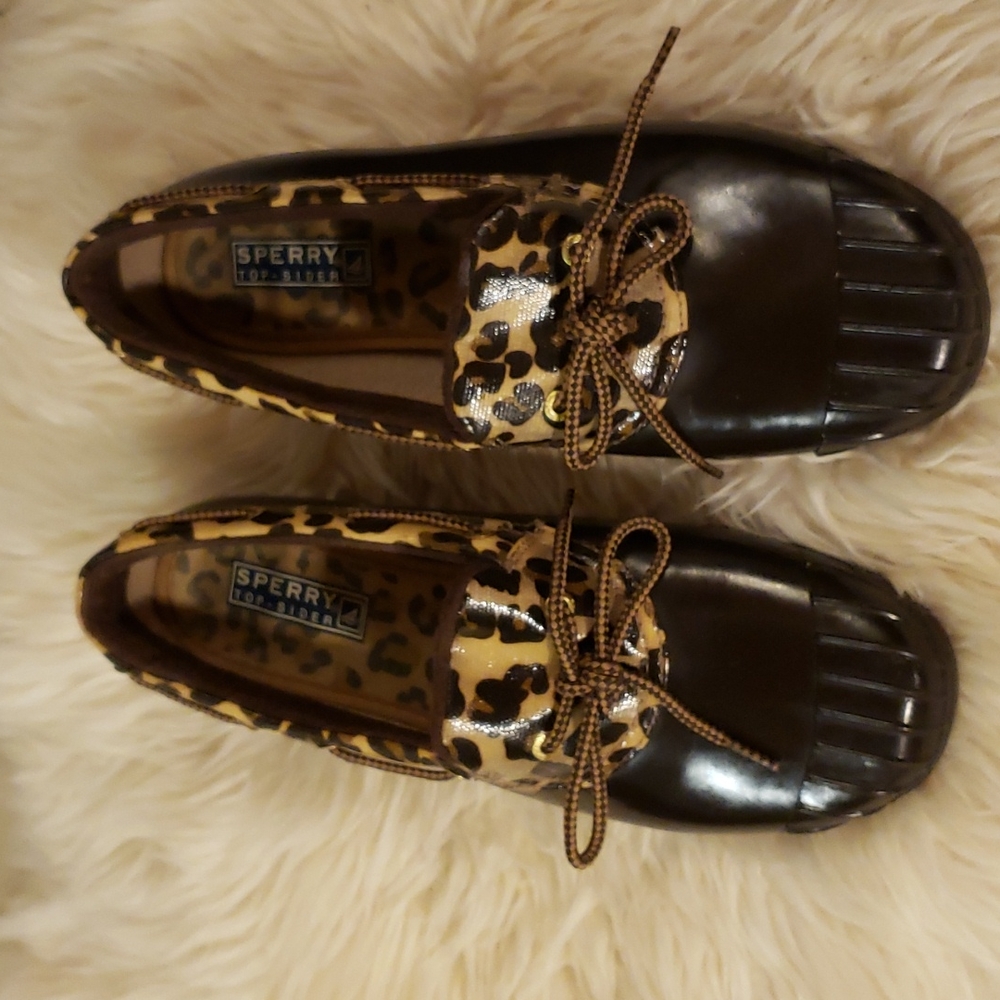 Sperry Cheetah Print Women's Shoes
